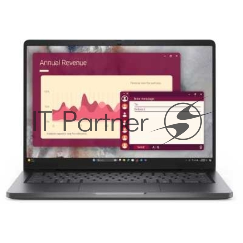 Ноутбук Dell 16 Pro Pro16-7655/16"/IPS/Intel Core Ultra 7 255U/32GB/512GB SSD/Intel Graphics/Windows 11 Pro/серебристый/1.8kg