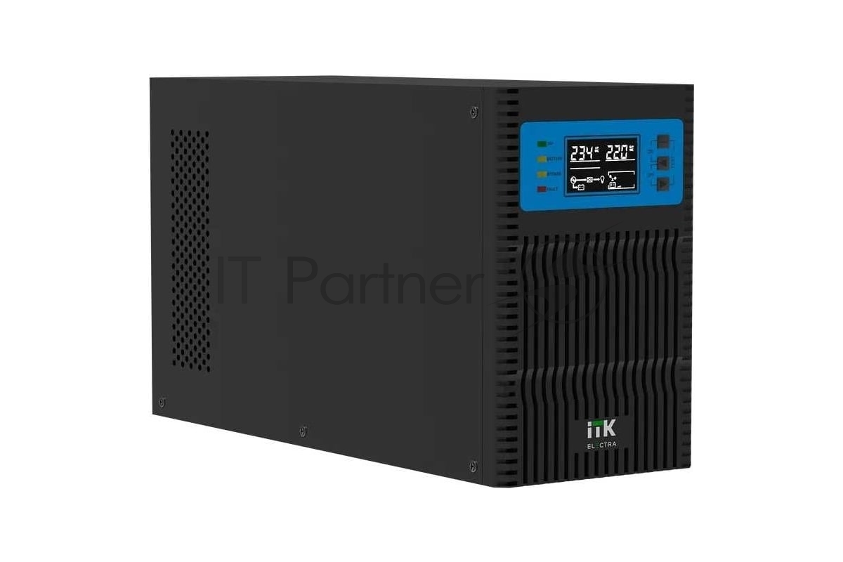 Источник бесперебойного питания ITK EOT-0002KVA-1-L ELECTRA OT 2кВА/2кВт LCD 72VDC без АКБ c рег. з/у