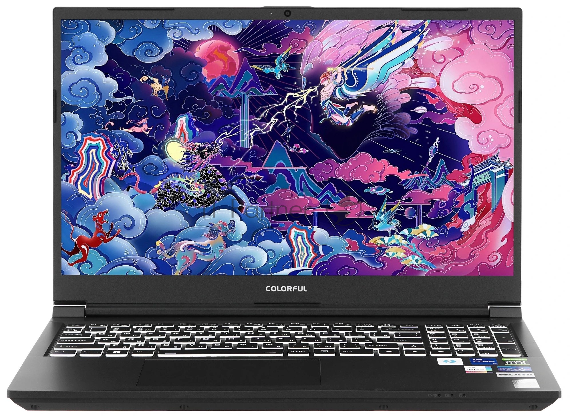 Ноутбук Colorful X15 XS-HE55016512B-1EAA Intel Core i5-12450H/16Gb (2*8 D4)/SSD512Gb/RTX3050 4Gb (95W)/15.6"/IPS/FHD/1920x1080/144Hz/Win11/RJ-45/Gray/2.1kg