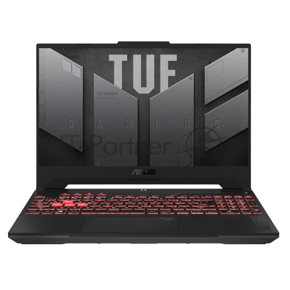 Ноутбук ASUS TUF Gaming A17 FA707NUG AMD Ryzen 7 7445HS/16Gb (D5)/SSD512Gb/RTX4050 6Gb (115W)/17.3"/IPS/FHD/1920x1080/144Hz/NoOS/RJ-45/Mecha Gray/2.6kg