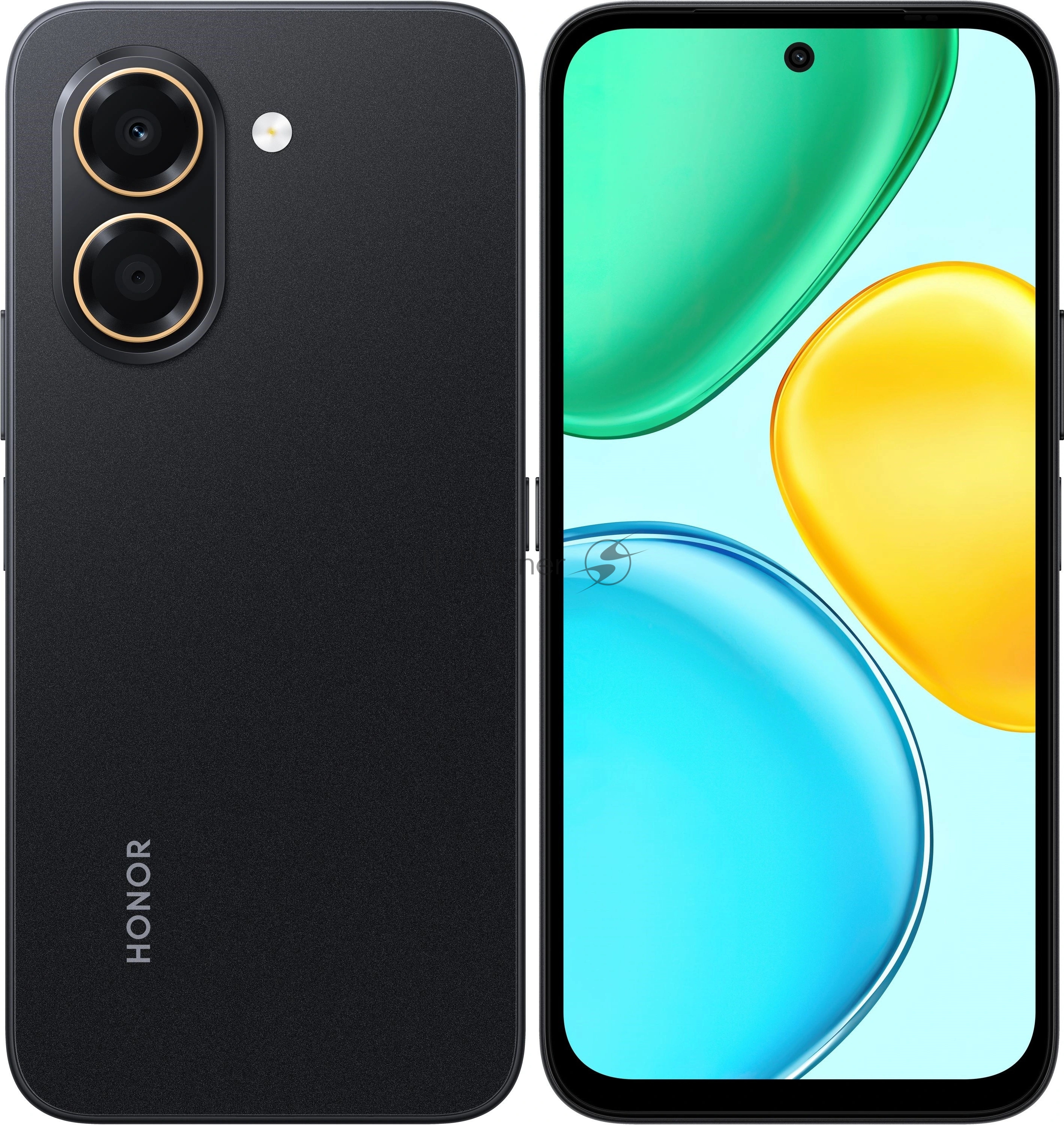 Смартфон HONOR X7e 6/256GB 5109CHYV MIDNIGHT BLACK