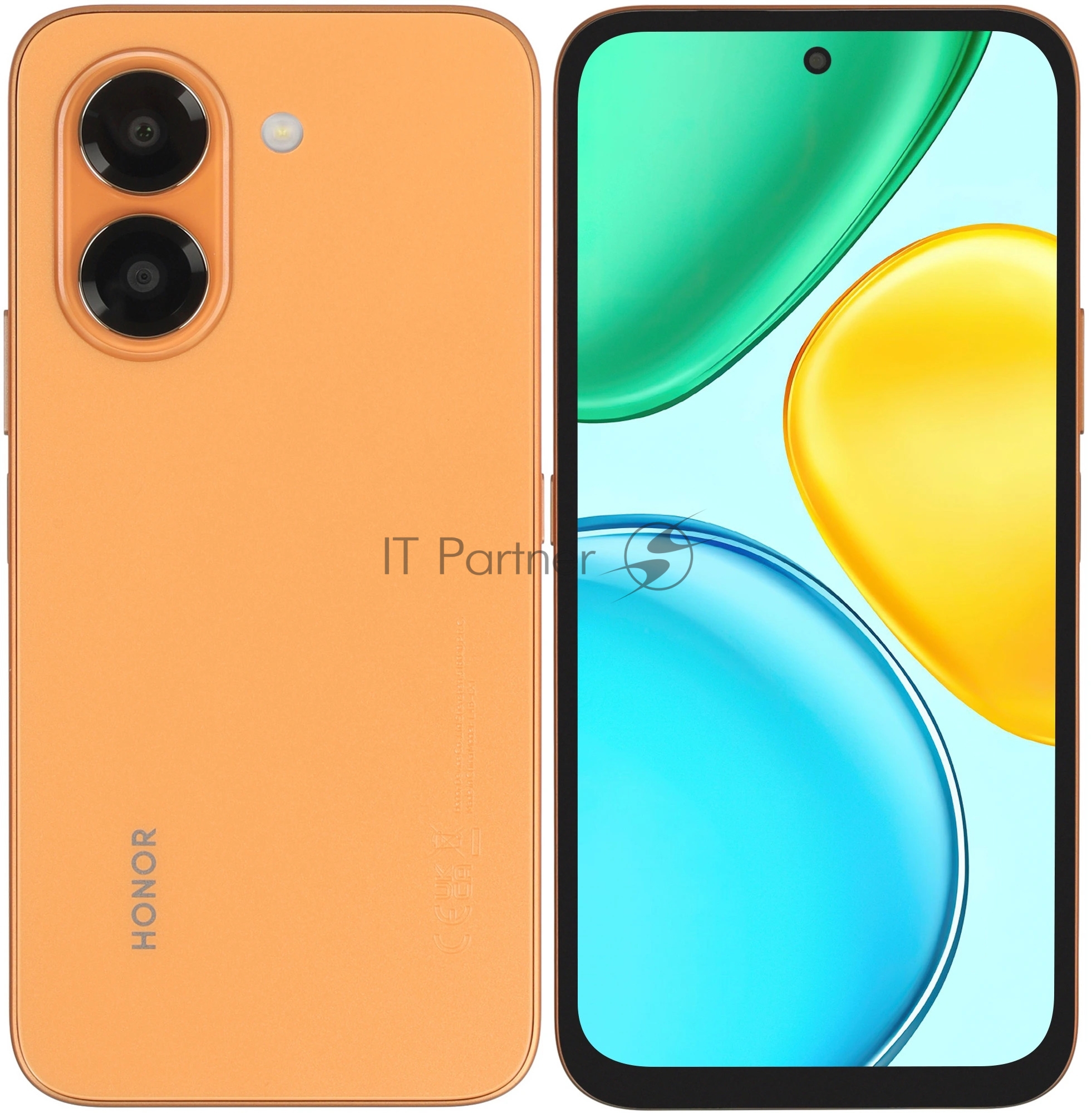 Смартфон HONOR X7e 6/256GB 5109CHYX SUNRISE ORANGE