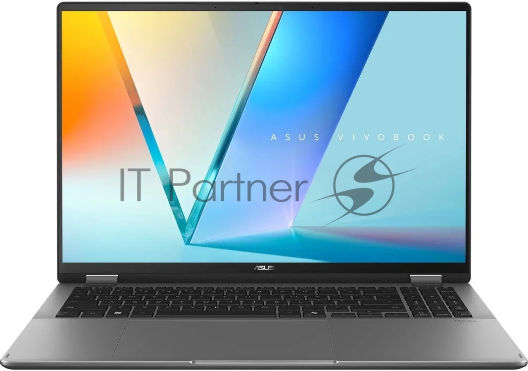 Ноутбук ASUS Vivobook 16 Flip TP3607AA-SI087W 90NB17B1-M005L0 U7-355/32GB/1TB SSD/Intel Graphics/16" FHD OLED/TOUCH/WiFi/BT/Cam/Win11Home/matte gray/S