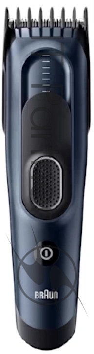 Машинка для стрижки Braun HC5550 черный (насадок в компл:2шт)