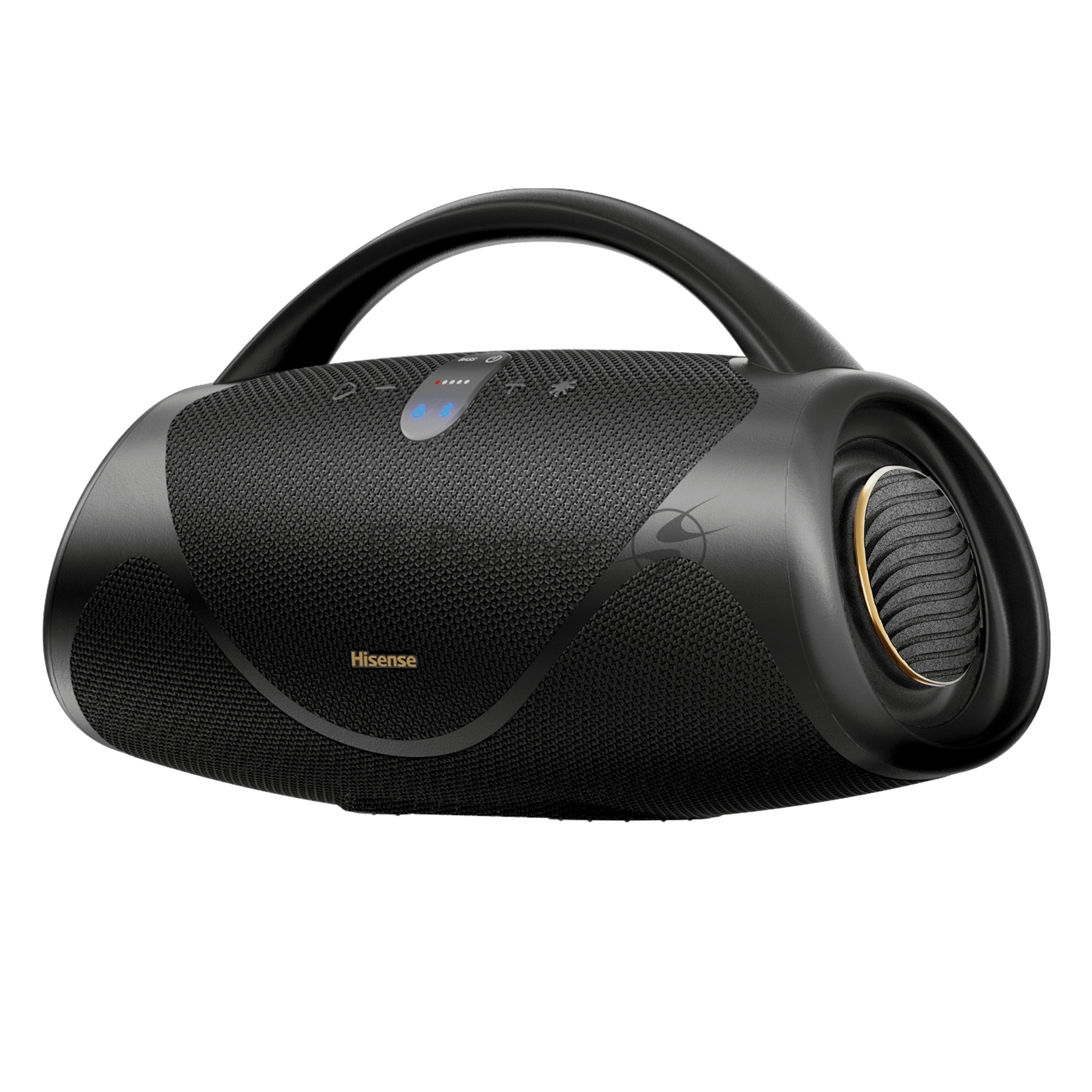 Портативная колонка Hisense VoyageBOOM черный 136W 4.1 BT/3.5Jack/USB