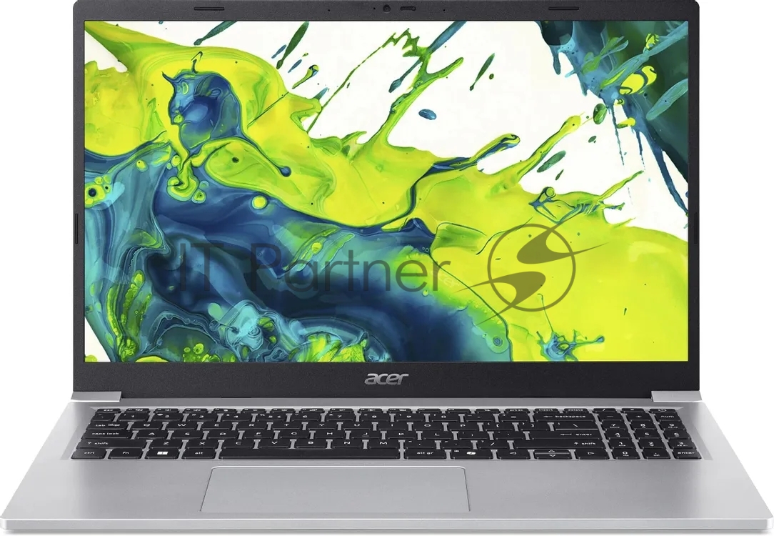 Ноутбук Acer Aspire Lite 15 AL15-36P-C9XQ/15.6"/IPS/Intel Core N150/8Gb/256Gb SSD/Intel Graphics/NoOS/серебристый/1.53kg