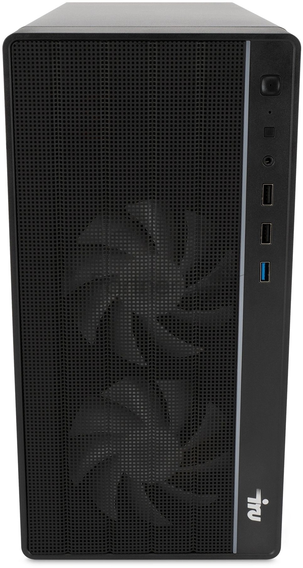 Компьютер IRU Tactio 310H6SEA MT i3 14100F (3.5) 16Gb SSD512Gb RTX3050 8Gb без ОС GbitEth 500W черный (RUS) (2195796)