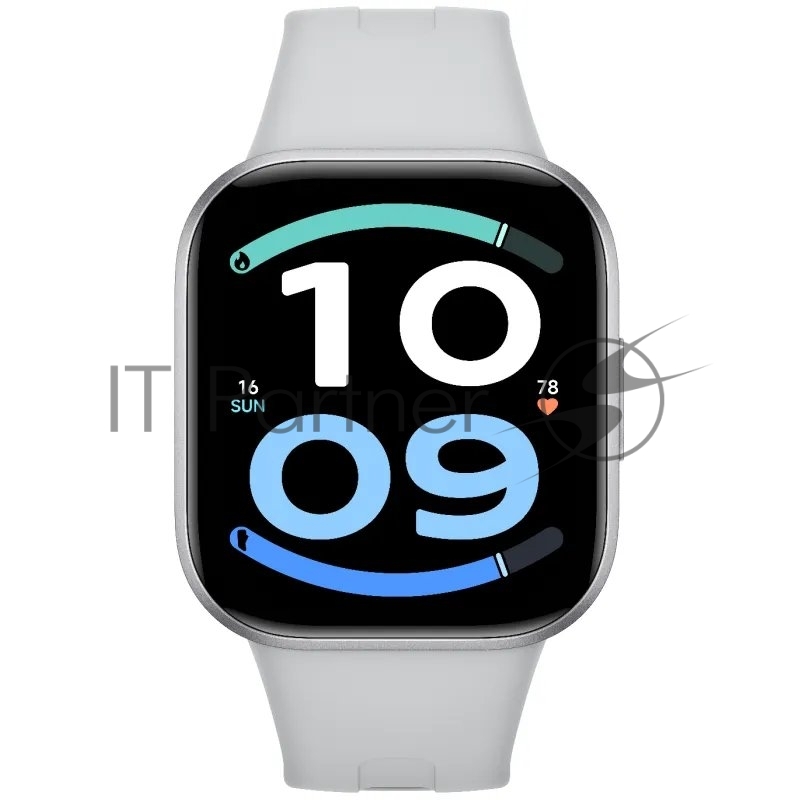 Смарт-часы Xiaomi Redmi Watch 6 Active 1.85" AMOLED корп.серебристый рем.серый (BHR09CXGL)