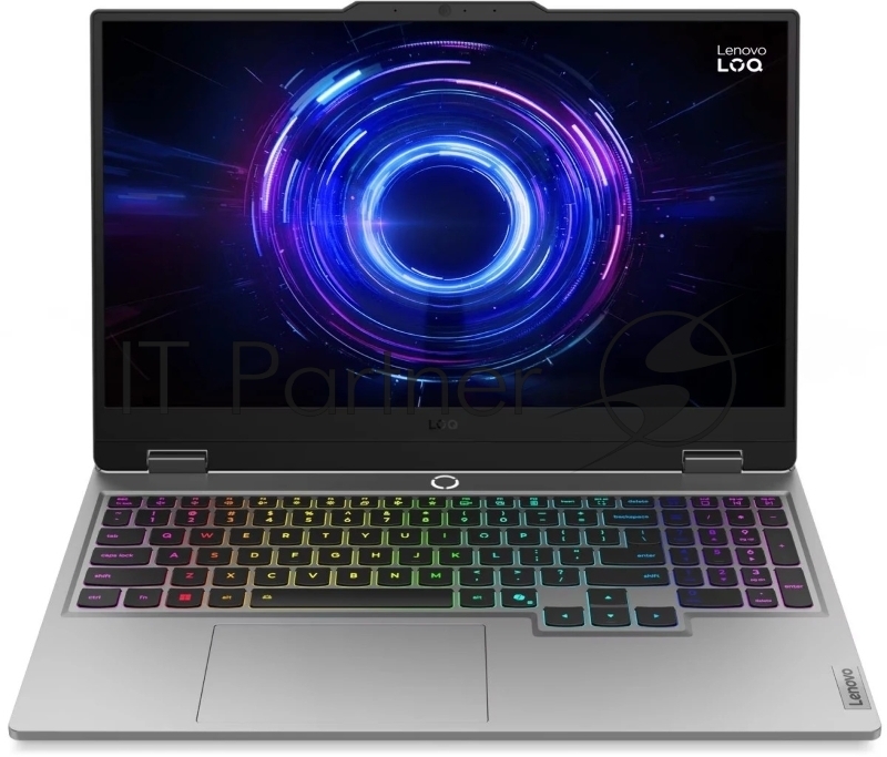 Ноутбук Lenovo LOQ 15IRX10/15.6"/IPS/Intel Core i7 14700HX/16Gb/1Tb SSD/nVidia GeForce RTX 5050 8GB/No OS/серый/2.4kg
