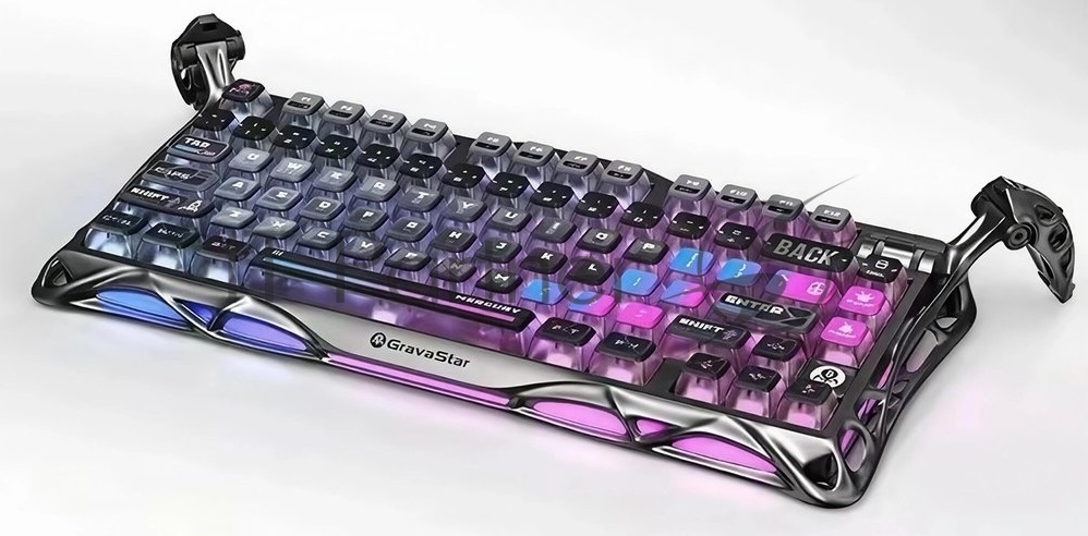 Механическая клавиатура Gravastar Mercury K1 Pro СBLK RU