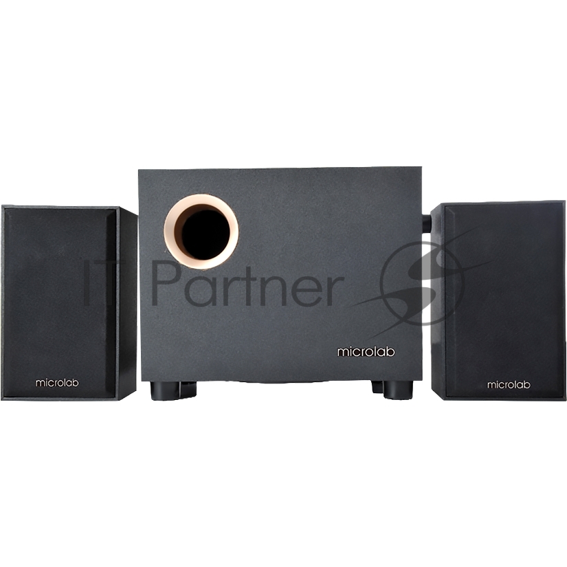 Акустическая система Microlab M-105BT (2.1; 2,5 Вт х 2 + 5 Вт , Выход 2RCA, Вход Bluetooth, 3,5 stereo)