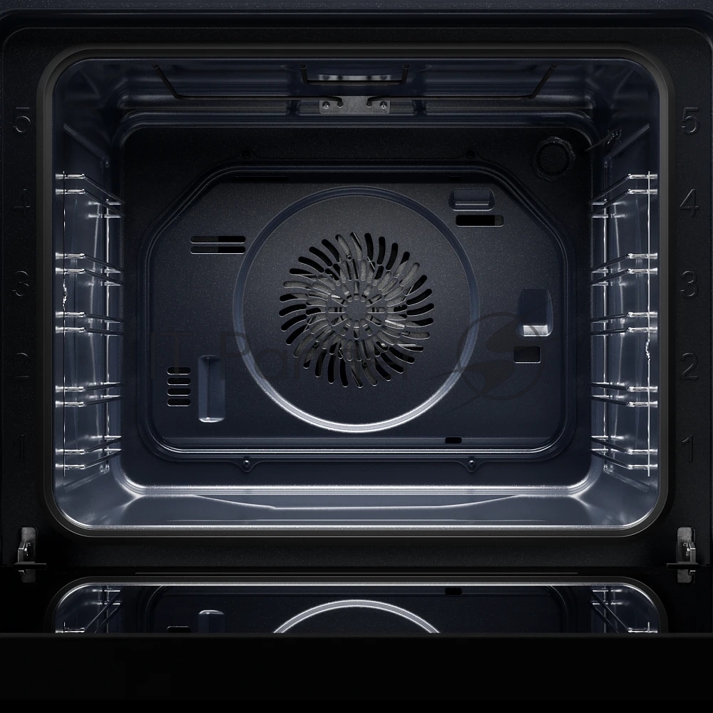 Духовой шкаф MONSHER MOE 6023 PT Noir, High-Tech, 78 л, поворотное управление, таймер, 6 режимов, макс. температура 310 градусов, телескопические направляющие (на 1 уровень), энергоэффективность А, цвет черный