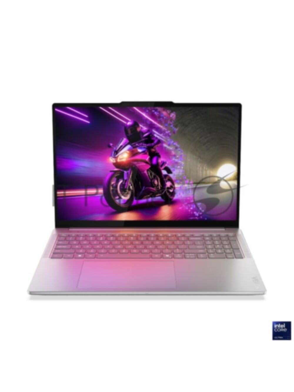 Ноутбук Lenovo Yoga Pro 9 16IAH10 16"(2880x1800 OLED)/Intel Core Ultra 7 225H(3.3Ghz)/32768Mb/1024SSDGb/noDVD/Ext:NVIDIA GeForce RTX 5050(8192Mb)/Cam/BT/WiFi/84WHr/war 1y/2.05kg/luna grey/Win11Home + 170W, RU kbd