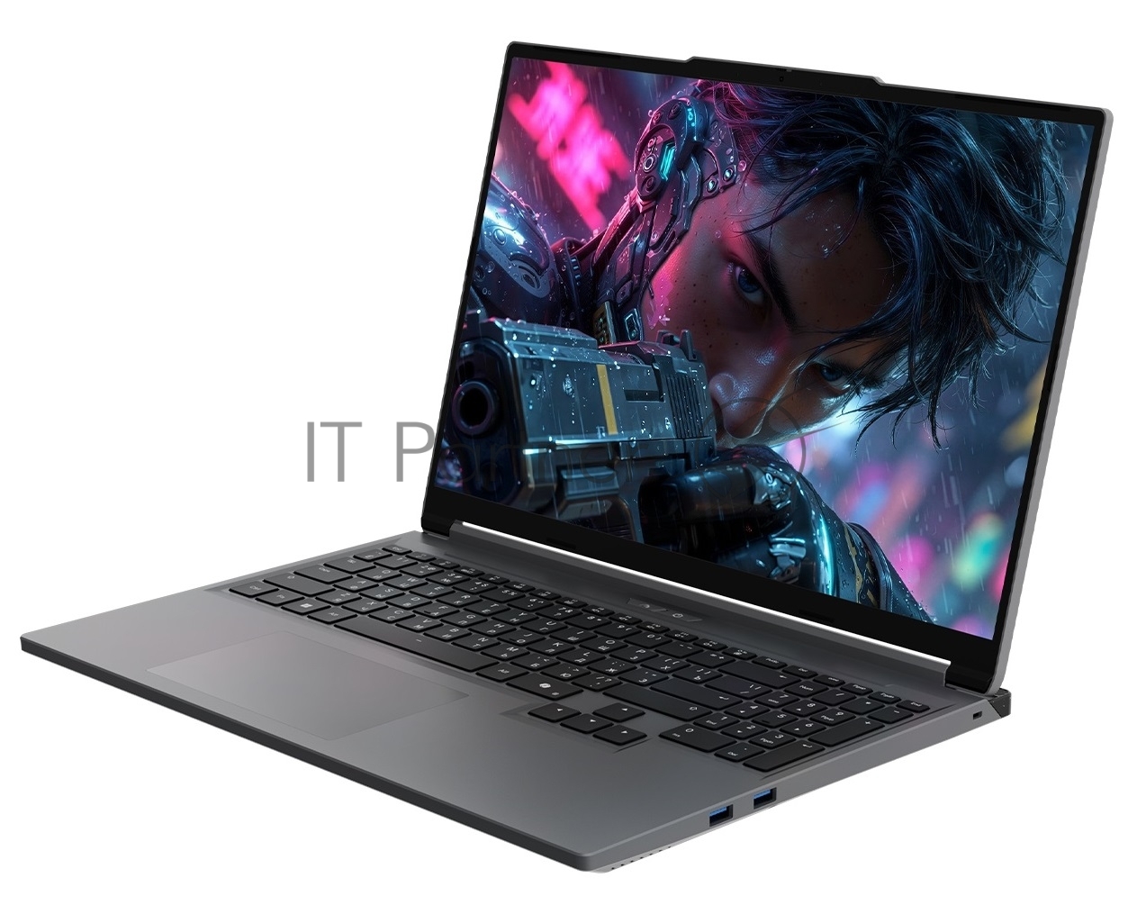 Ноутбук Maibenben X16C 16"(2560x1600 IPS (180Hz) )/Intel Core i7 13700HX(2.1Ghz)/16384Mb/1024PCISSDGb/Ext:NVIDIA GeForce RTX 5060(8192Mb)/Cam/BT/WiFi/80WHr/war 1y/2.25kg/Grey/Linux + 1*mninDP, 500nits,1x16Gb,2SODIMM