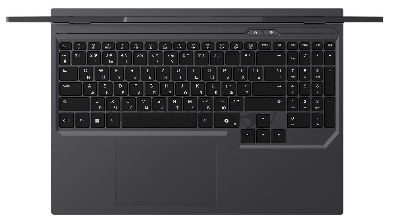 Ноутбук Maibenben X16F 16"(2560x1600 IPS (300Hz) )/AMD Ryzen 9 8940HX(2.4Ghz)/16384Mb/1024PCISSDGb/Ext:NVIDIA GeForce RTX 5070 Ti(12288Mb)/Cam/BT/WiFi/80WHr/war 1y/2.3kg/Grey/Linux + 1*mninDP, 500nits,1x16Gb,2SODIMM