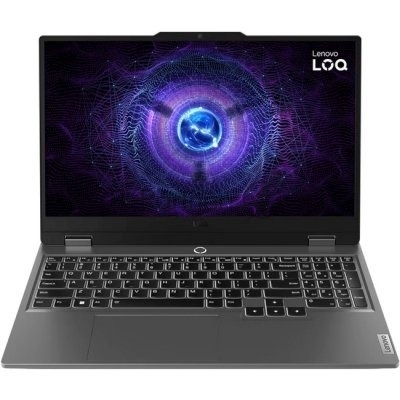 Ноутбук Lenovo LOQ 15IRX9/15.6"/IPS/Intel Core i5 13450HX/16Gb/512Gb/SSD/NVIDIA GeForce RTX 4050 6Gb/Windows 11 Pro/серый/2.38kg