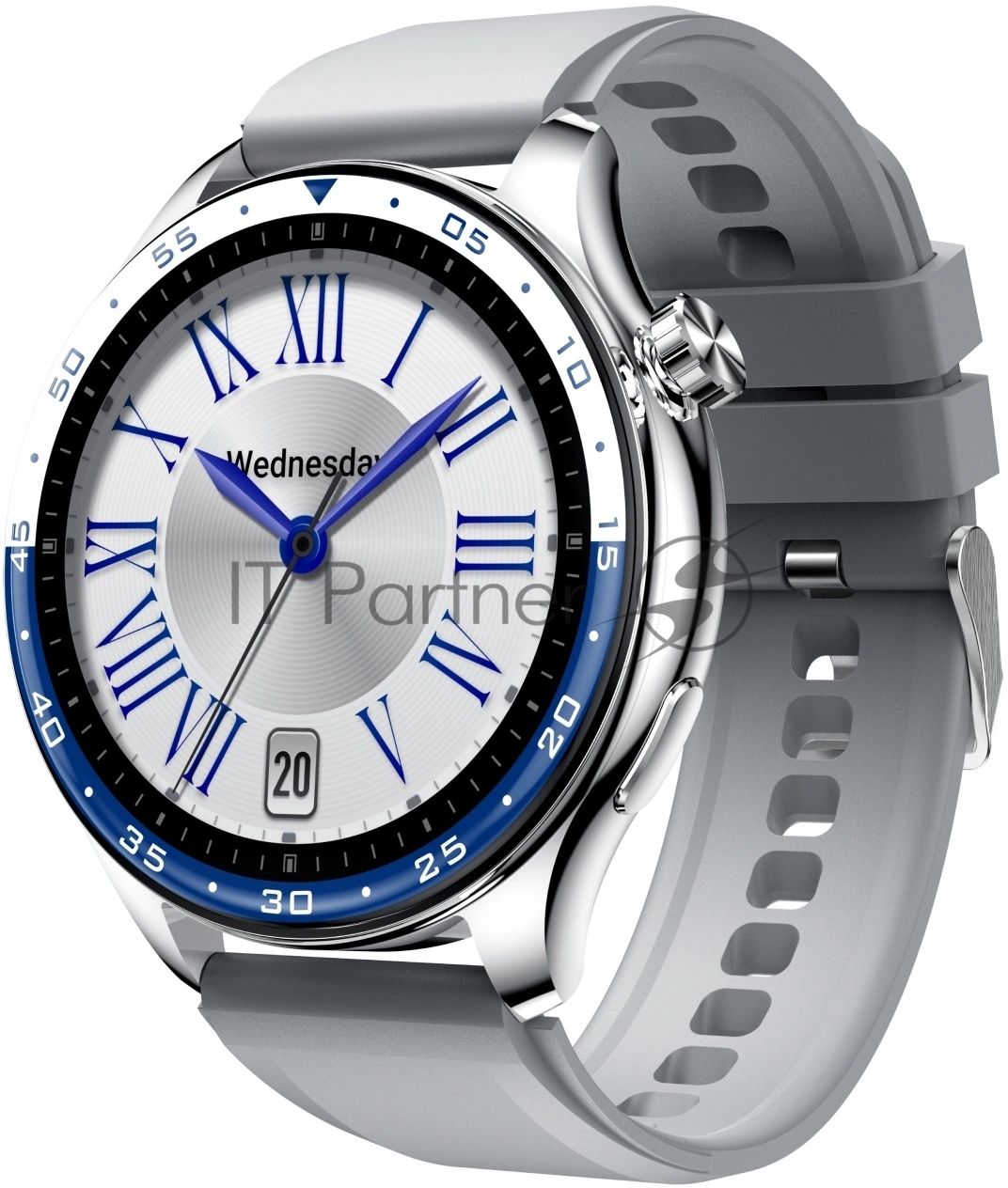 Смарт-часы Tecno Watch 4 1.43" AMOLED корп.серебристый (W04)