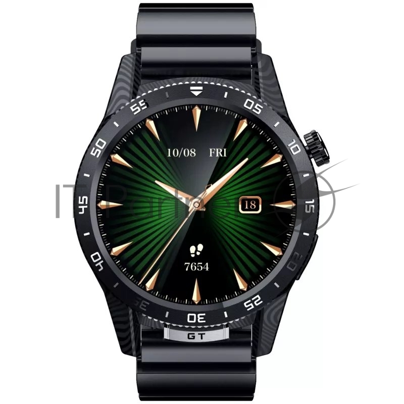 Смарт-часы Tecno Watch GT 1s 1.51" AMOLED корп.черный (WGT01S)