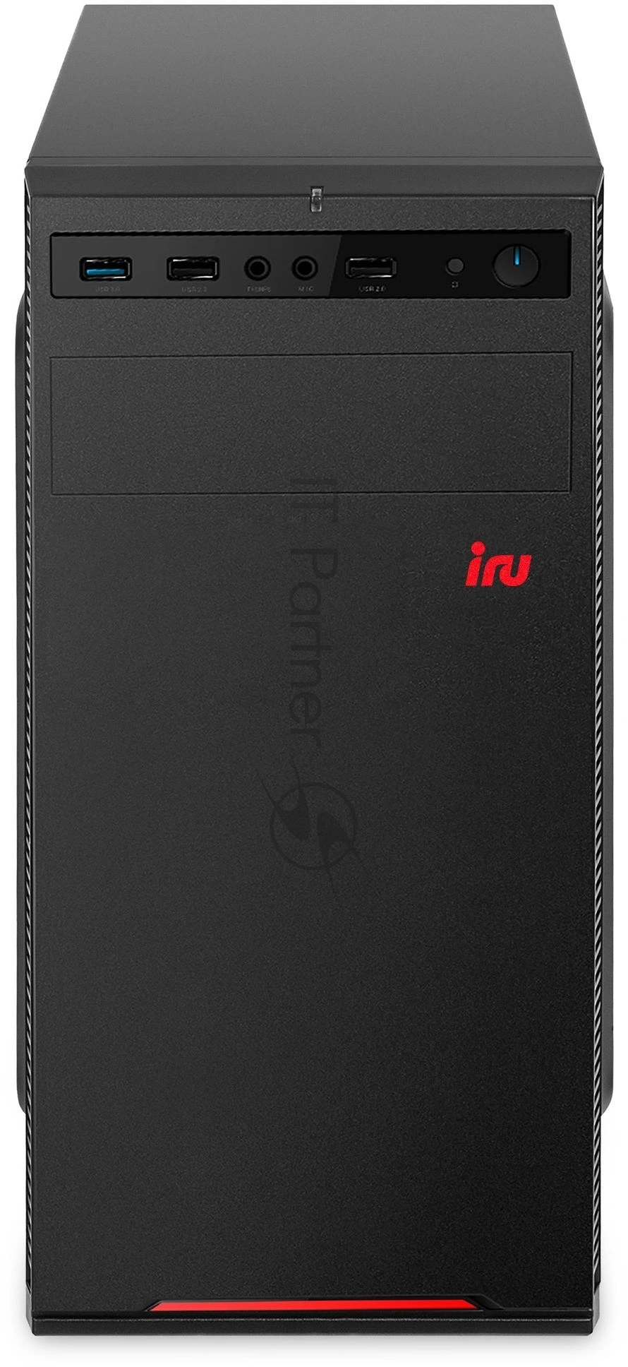 Компьютер IRU Planio 310H6SOP MT i5 14400 (2.5) 16Gb SSD512Gb UHDG 730 без ОС GbitEth 400W черный (RUS) (2197852)