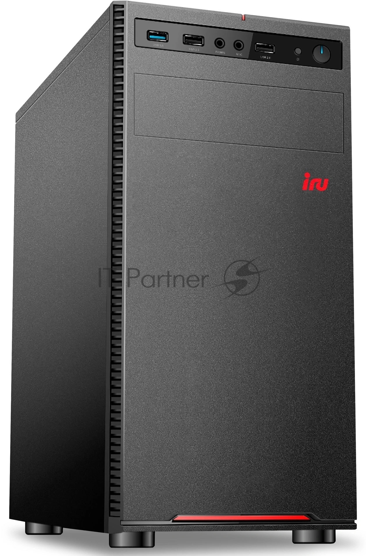 Компьютер IRU Planio 310H6SOP MT i5 14400 (2.5) 16Gb SSD512Gb UHDG 730 без ОС GbitEth 400W черный (RUS) (2197852)