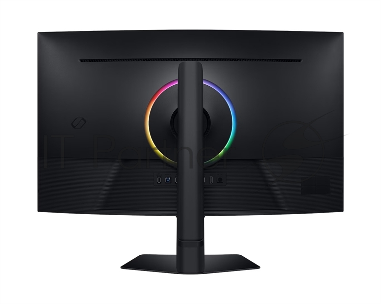 Монитор 37" Samsung Odyssey G7 G75F S37FG756EI Curved (VA 3840x2160x165Hz 1ms 350cd 3000:1 178/178 1,07B DP; HDMIx2 USB3.2x3 HAS Tilt Swiv VESA Black