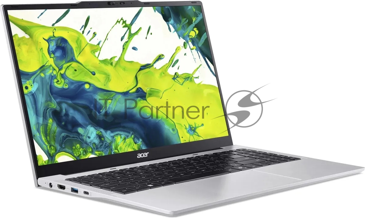 Ноутбук Acer Aspire Lite AL15-72P-595Y/15.6"/IPS/Intel Core i5 13500H/16Gb/512Gb/SSD/Intel UHD Graphics/Без ОС/серебристый/1.79kg