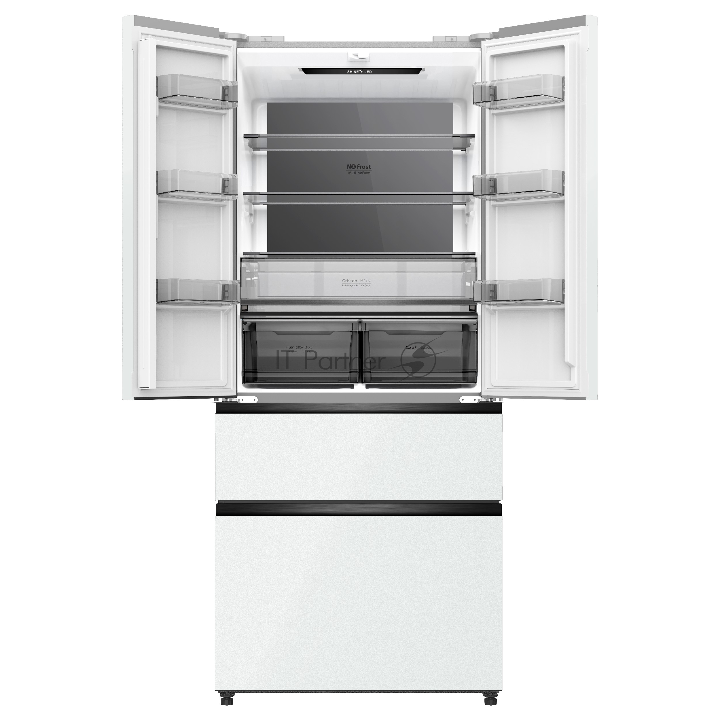 Холодильник KORTING KNFF 80307 SI GW