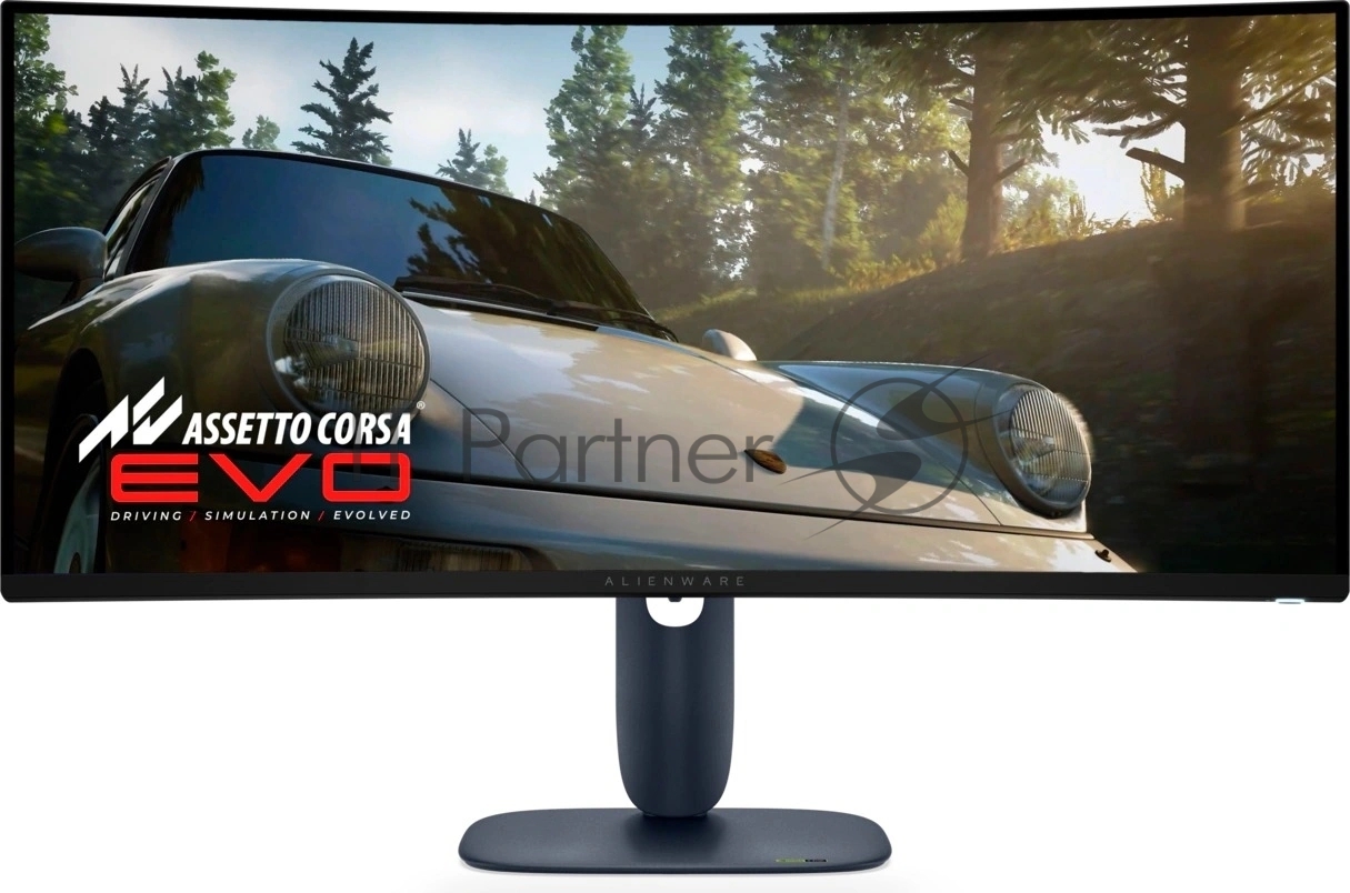 Монитор Dell 34" Alienware AW3425DW черный QD OLED LED 21:9 HDMI матовая HAS Piv 1000cd 178гр/178гр 3440x1440 240Hz FreeSync Premium Pro DP UW USB 8.14кг