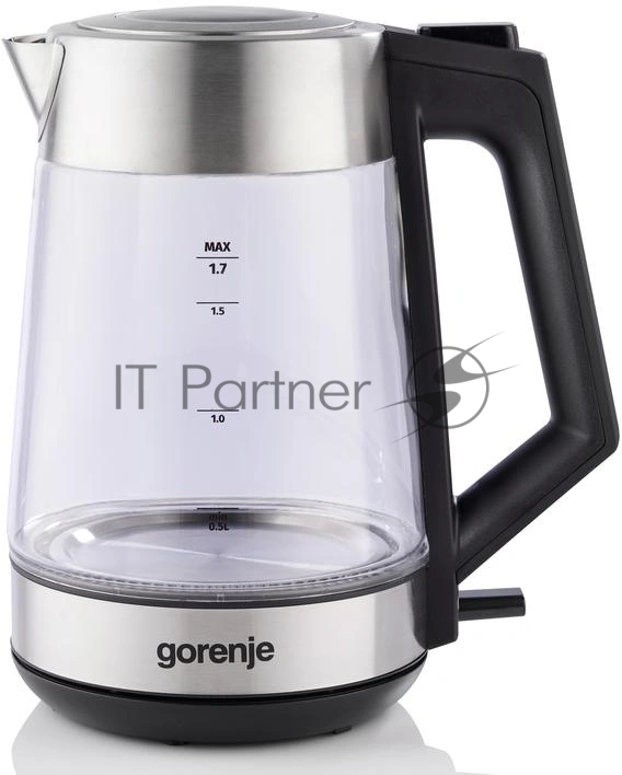 Чайник электрический Gorenje K17OGS 1.7л. нержавеющая сталь корпус: стекло