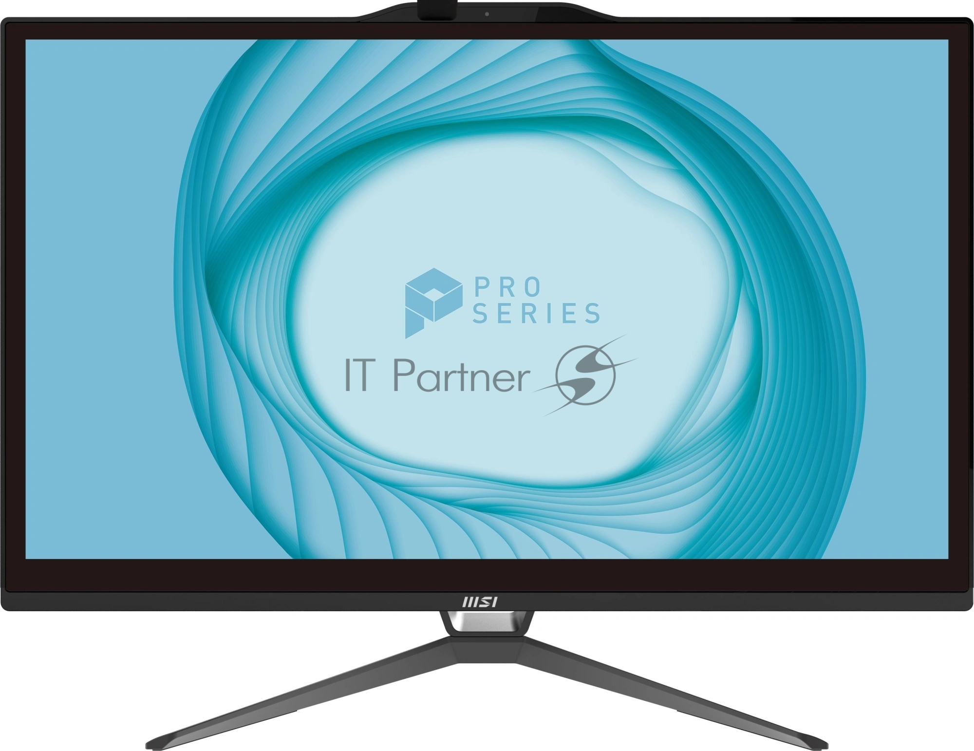 Моноблок MSI Pro AP222T 14M-680XRU 21.5" Full HD Touch i5 14400 (2.5) 16Gb SSD500Gb UHDG 730 CR без ОС 2xGbitEth WiFi BT 120W клавиатура мышь Cam черный 1920x1080