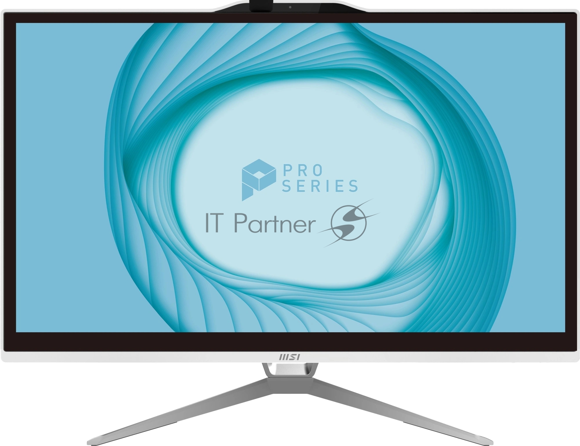 Моноблок MSI Pro AP222T 14M-681XRU 21.5" Full HD Touch i5 14400 (2.5) 16Gb SSD500Gb UHDG 730 CR без ОС 2xGbitEth WiFi BT 120W клавиатура мышь Cam белый 1920x1080