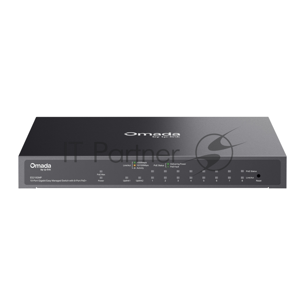 Коммутатор TP-Link Omada 10-Port Gigabit Easy Managed Switch with 8-Port PoE+
