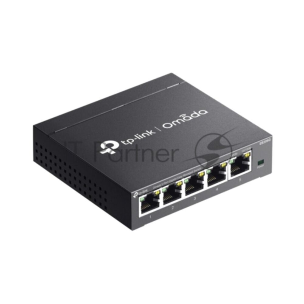 Коммутатор TP-Link Omada ES205G, 5×1 Гбит/с, настраиваемый