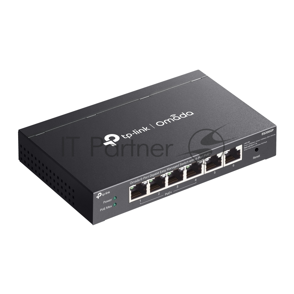 Коммутатор TP-Link Omada 6-Port Gigabit Easy Managed Switch with 4-Port PoE+