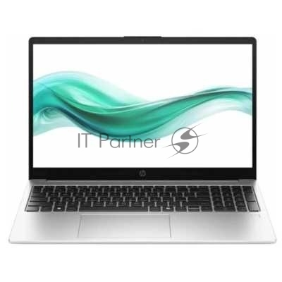 Ноутбук HP 250R G10/15.6"/IPS/Intel Core 5 120U/16Gb/512Gb SSD/Intel Iris Xe graphics/DOS/серебристый/1.74kg