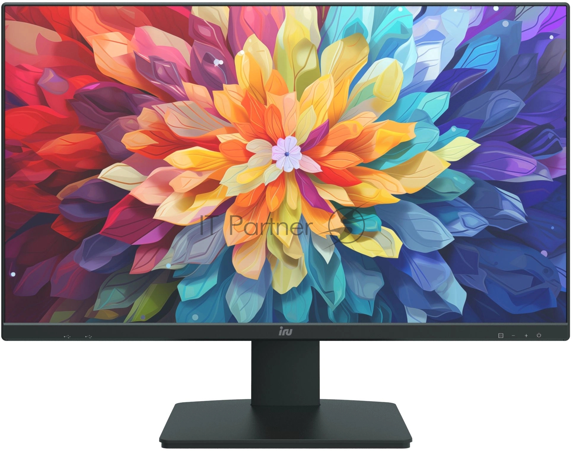 Моноблок IRU Planio 323 23.8" Full HD Ryzen 3 3200U (2.6) 8Gb SSD256Gb Vega 3 Windows 11 Pro WiFi BT Spk 120W Cam черный 1920x1080 (RUS)