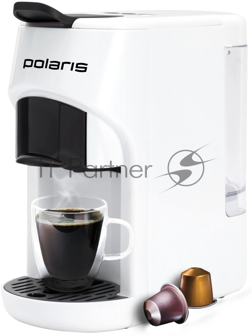 Кофеварка капельная Polaris PCM 2034 1450Вт белый