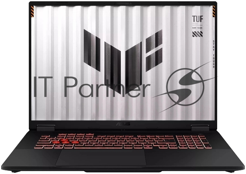 Ноутбук ASUS TUF Gaming A18 FA808PP-S8034/18"/IPS/AMD Ryzen 9 8940HX/16Gb/512Gb/SSD/NVIDIA GeForce RTX 5070 8Gb/Windows 11 Pro/серый/2.7kg