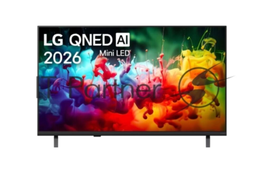 Телевизор LG 43" 43QNED70B6C.ARUG черный QNED UHD 60Hz Smart TV webOS