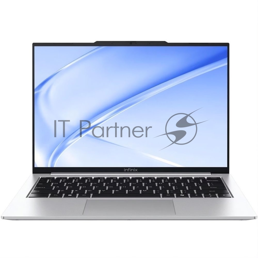 Ноутбук Infinix Xbook B14 BL41A7H/14"/IPS/AMD Ryzen 5 7540U/16GB/512GB SSD/AMD Radeon 740M/Windows 11 Pro/серебристый/1.18kg