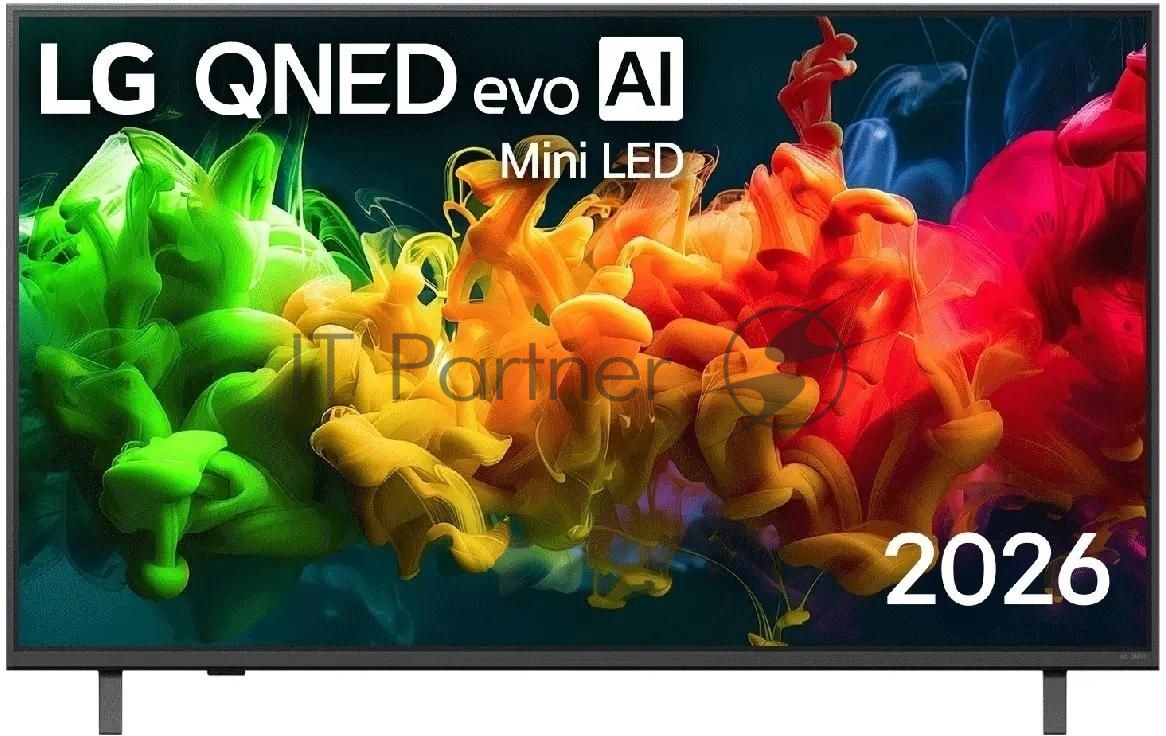 Телевизор LG 50" 50QNED80B6B.ARU, черный Mini-LED, QNED 3840x2160 4K Ultra HD, 60Hz, Smart TV WebOS