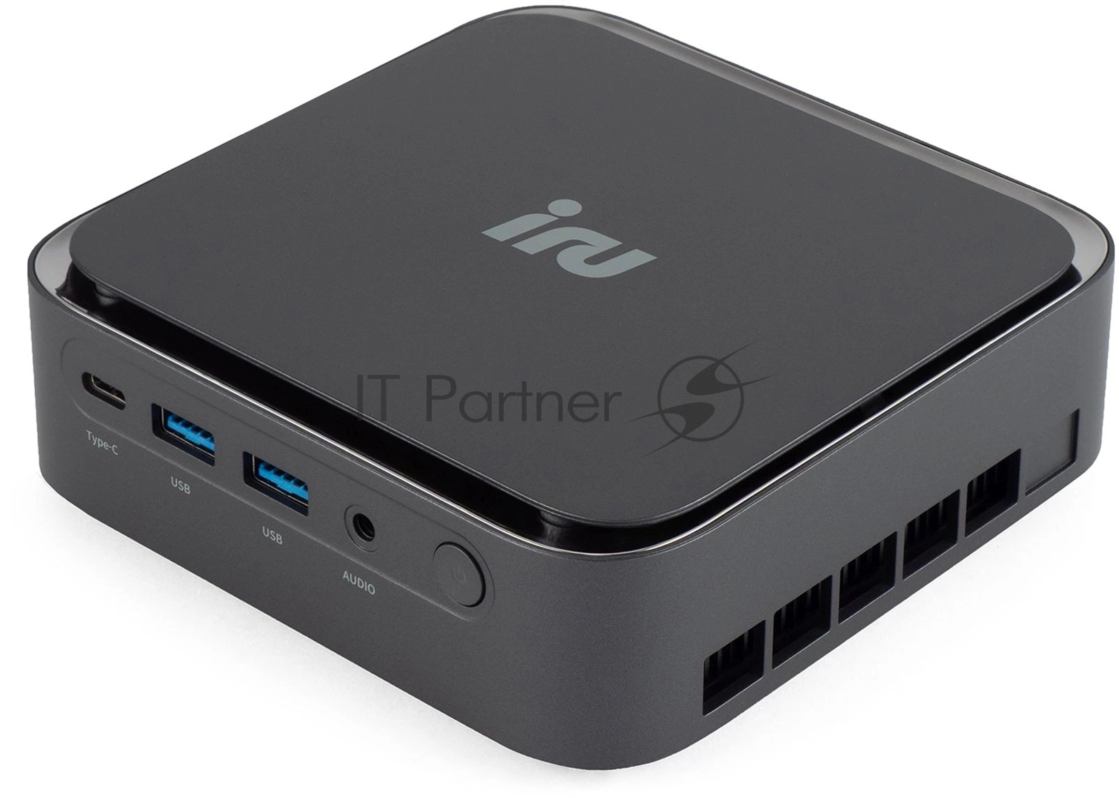 Неттоп IRU Tactio 513 i5 1235U (1.3) 16Gb SSD512Gb Iris Xe без ОС GbitEth WiFi BT 120W серый (RUS) (2189397)