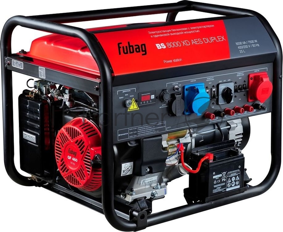 Генератор Fubag BS 8000 XD AES Duplex 8кВт