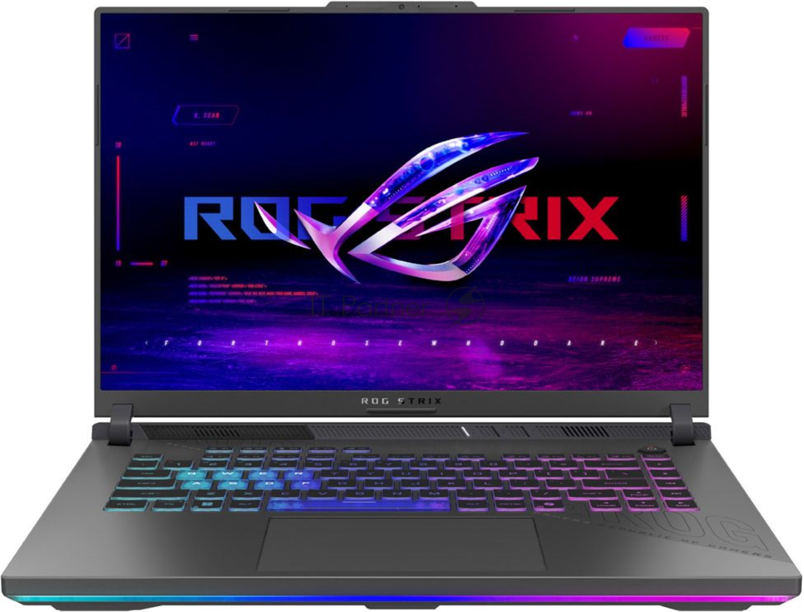 Ноутбук ASUS ROG Strix G16 G614PM-TS243 AMD Ryzen 9 8940HX/16Gb (1*16 D5)/SSD512Gb/RTX5060 8Gb (115W)/16"/IPS/WQXGA/2560x1600/300Hz/NoOS/RJ-45/Volt Green/2.50kg
