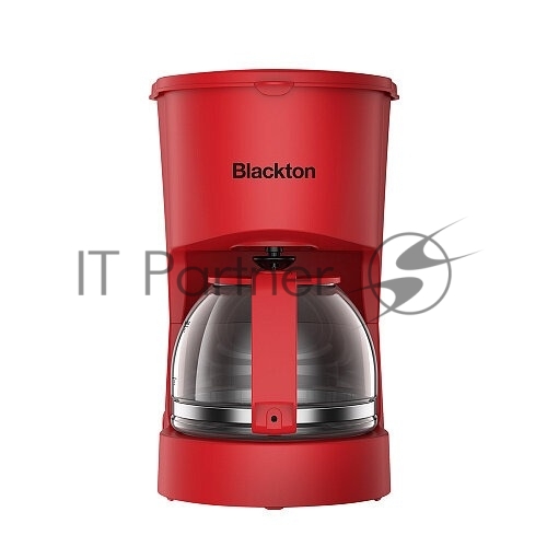 Кофеварка капельная Blackton Bt CM1111 красный, исп. кофе - молотый, 0.6 л, 650 Вт.