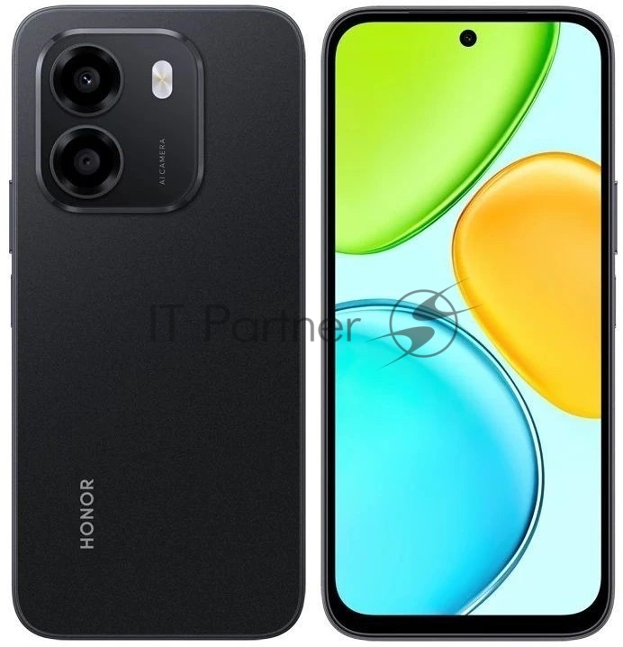 Смартфон HONOR X6e LBU-LX1 4Gb, 256Gb, полночный черный