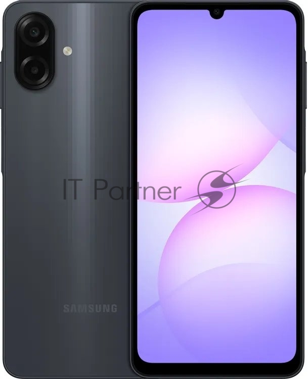 Смартфон Samsung Galaxy A07s 4Gb, 64Gb, черный