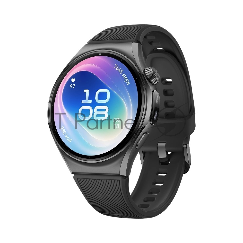 Умные часы Huawei WATCH 6 NIZ-AL00, 1.5" AMOLED, 4G, Wi-Fi, Bluetooth 5.2, NFC, IP69, WR50, черный