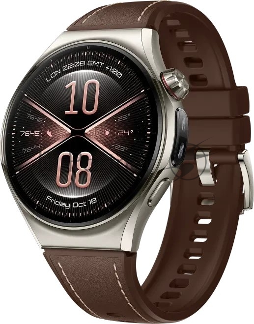 Умные часы Huawei WATCH 6 Pro NIZ-AL00, 1.5" AMOLED, 4G, Wi-Fi, Bluetooth 5.2, NFC, IP69, WR50, коричневый