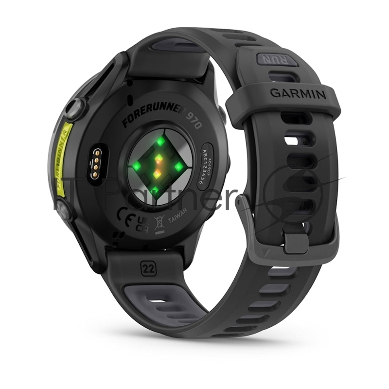 Умные часы Garmin Forerunner 970, 1.4" AMOLED, Wi-Fi, Bluetooth, NFC, 50м, черный